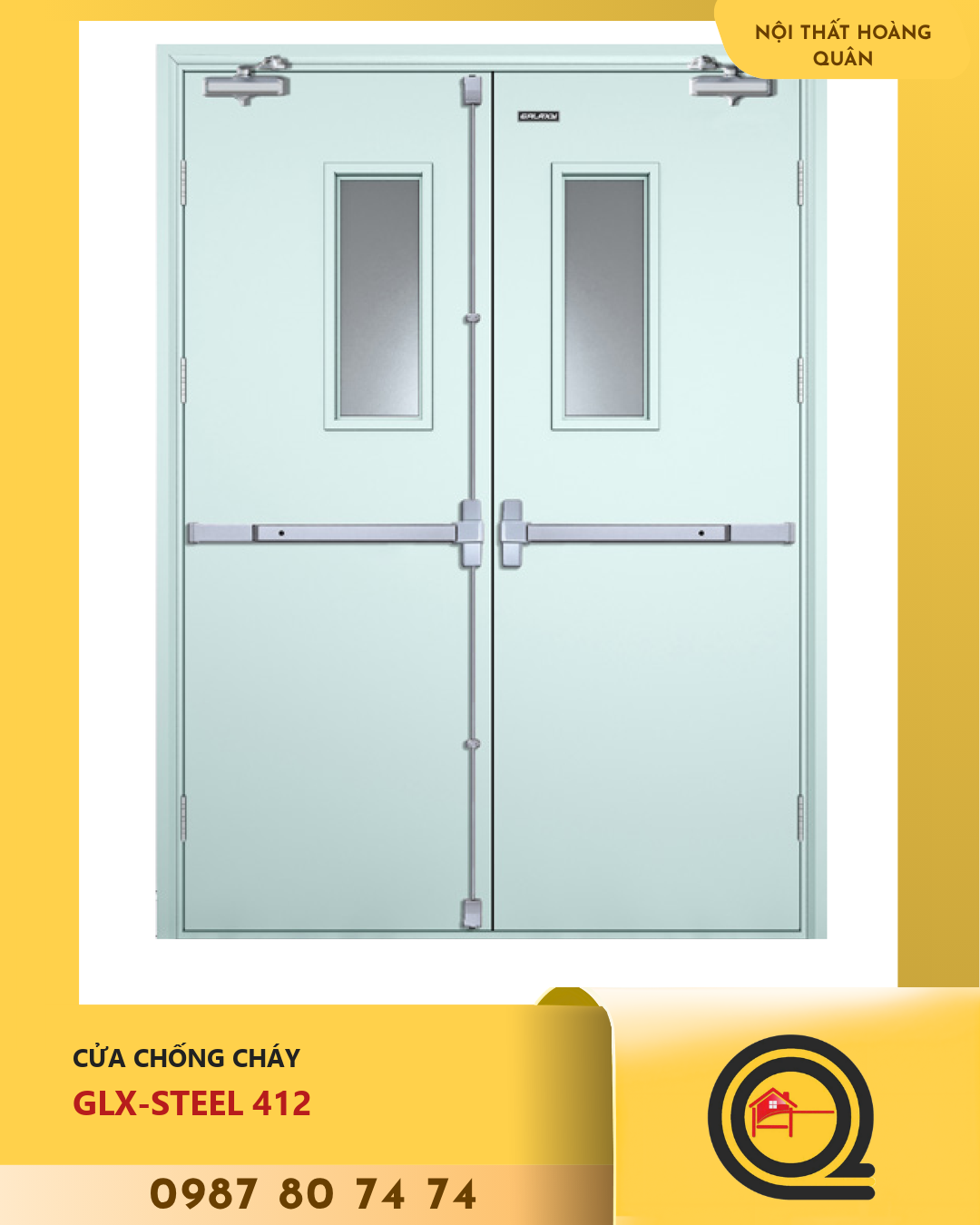 Cửa Chống Cháy GLX-STEEL 412